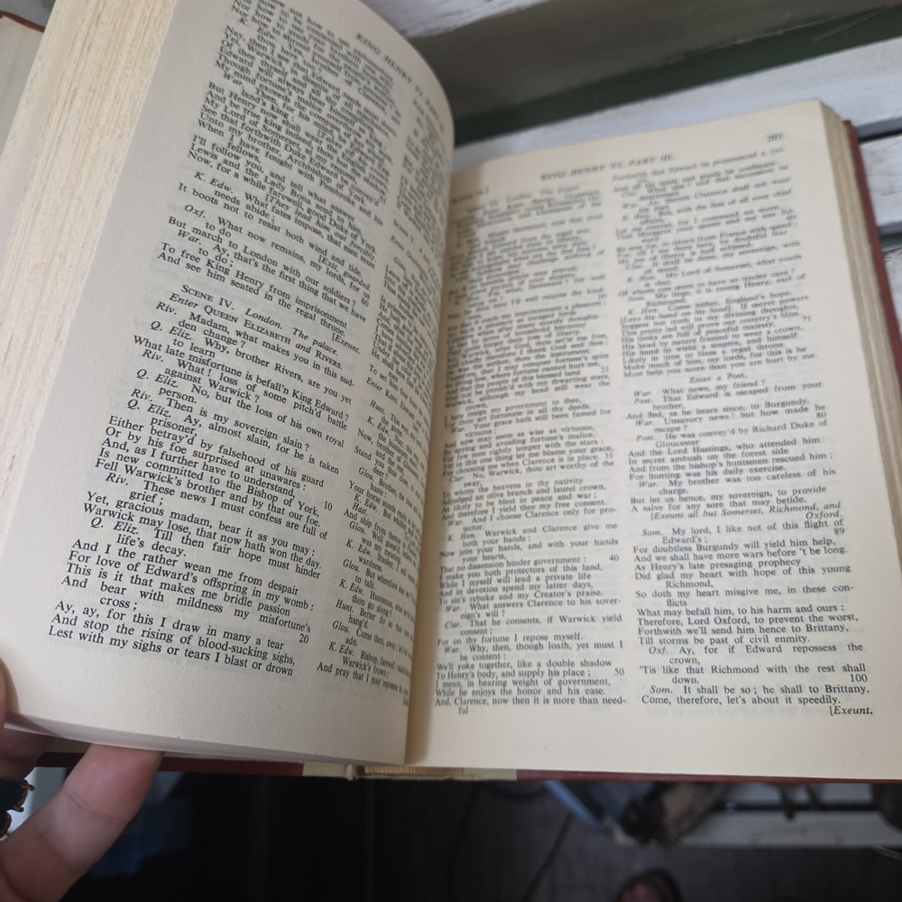 The Complete Works Of William Shakespeare Vol 1 Hardcover Book Vintage - Picture 14 of 14